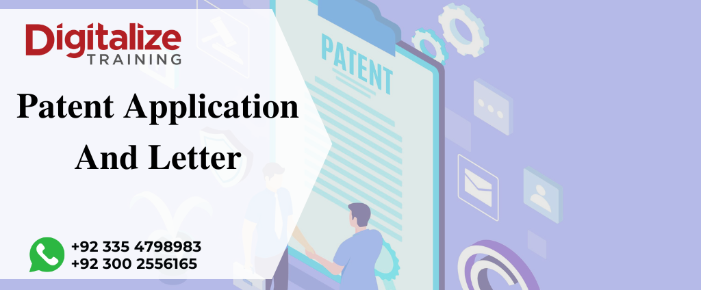 Patent application and letter