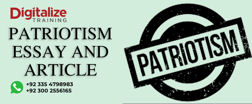 Essay on Patriotism